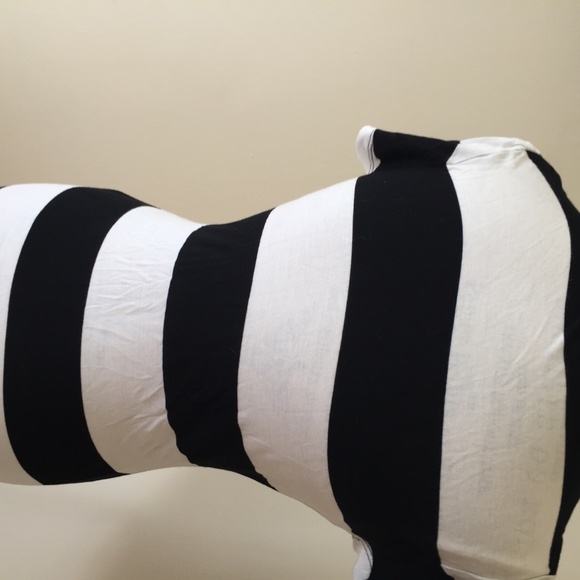 INC Bejeweled striped top size M - Picture 3 of 4